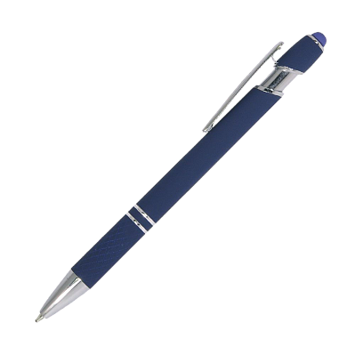 Шариковая ручка Comet, синяя (Синий, серебряный)