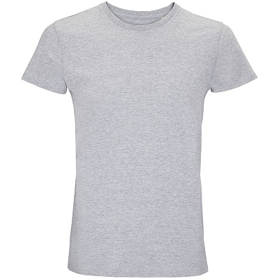 Футболка унисекс Re Crusader, белая (Серый меланж)