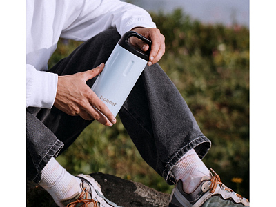 Вакуумный термос с керамическим покрытием Bottle, 590 мл