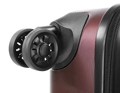 Чемодан BUGATTI Galatea, бордовый, поликарбонат / АБС-пластик, 36,5х24,5х56 см, 38 л