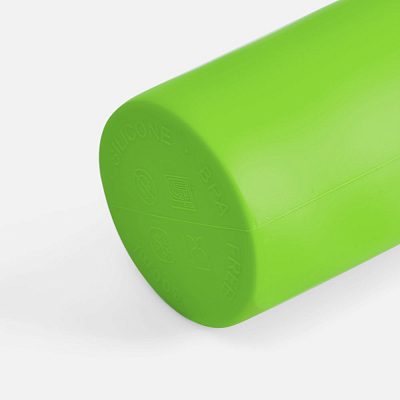 Складная бутылка для воды Langfossen, зеленое яблоко