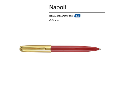Ручка металлическая шариковая Napoli