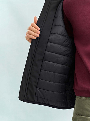 Жилет софтшелл унисекс Falcon BW, темный хаки