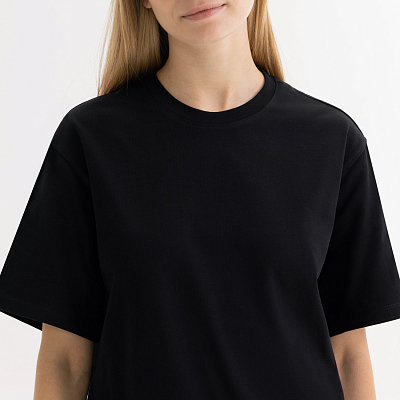 Футболка унисекс RUST, 240 гр., черная, размер XS