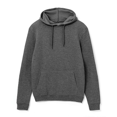 Толстовка с капюшоном Snake II черный меланж (Чёрный)