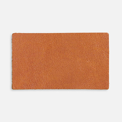 Лейбл кожаный Pasek, M  (Горчичный)