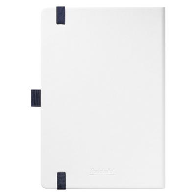 Ежедневник Arctic недатированный, белый/синий