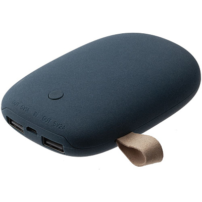 Внешний аккумулятор Pebble 7800 мАч, серо-синий (Серый)