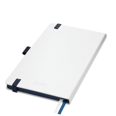 Ежедневник Arctic недатированный, белый/синий