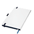 Ежедневник Arctic недатированный, белый/синий - Фото 7