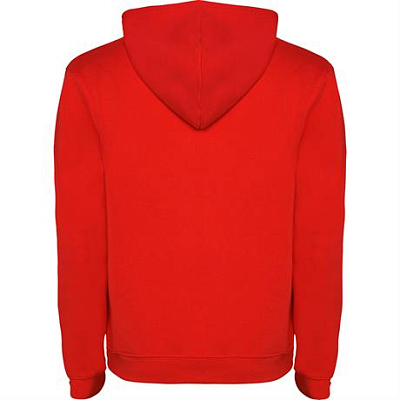 Толстовка URBAN мужская, КРАСНЫЙ/ЧЕРНЫЙ 3XL