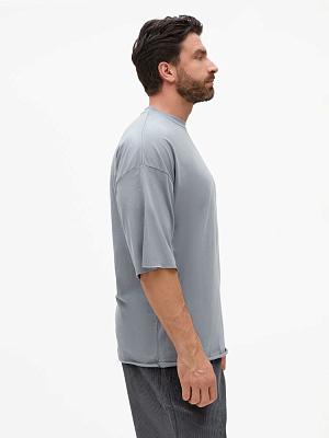 Футболка унисекс оверсайз T1, серая