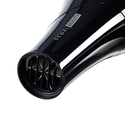 Фен DEWAL BEAUTY Optima Black, черный, 2200 Вт, 1 насадка