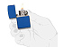 Зажигалка ZIPPO Classic с покрытием Royal Blue Matte - Фото 5