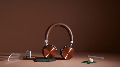 Наушники беспроводные Rombica MySound BH-13 ANC, коричневый