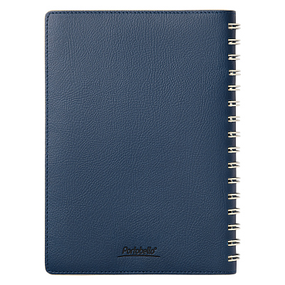 Ежедневник Виста (Vista) недатированный, синий/бежевый