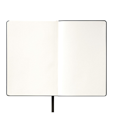 Ежедневник Спарк (Spark) недатированный, черный (с упаковкой, со стикерами)