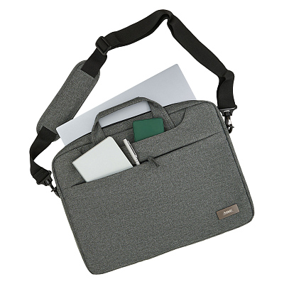 Сумка для ноутбука Migliores, серый/серый