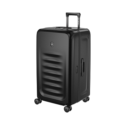 Чемодан VICTORINOX Spectra™ 3.0 Trunk Large Case, чёрный, поликарбонат Sorplas™, 42x36x76 см, 99 л