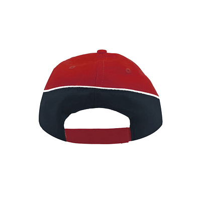 Бейсболка "Racing", 6 клиньев, застёжка на липучке