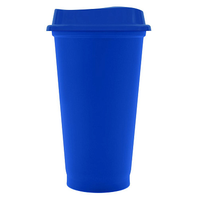 Стакан с крышкой Color Cap  (Синий)