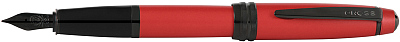 Перьевая ручка Cross Bailey Matte Red Lacquer, перо F. Цвет - красный.