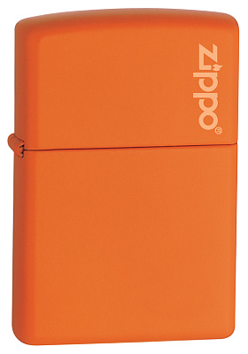 Зажигалка ZIPPO Classic с покрытием Orange Matte, латунь/сталь, оранжевая, матовая, 38x13x57 мм (Оранжевый)