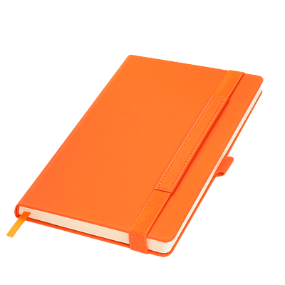 Ежедневник Альфа (Alpha) недатированный, оранжевый/оранжевый