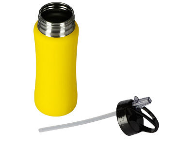 Бутылка для воды Bottle C1, сталь, soft touch, 600 мл