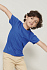 Футболка детская Pioneer Kids, ярко-синяя - Фото 4