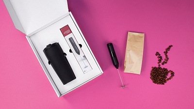 Набор "Латте", черный