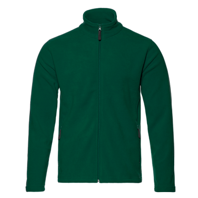 Толстовка унисекс STAN на молнии микрофлис 200, 21 (Тёмно-зелёный)