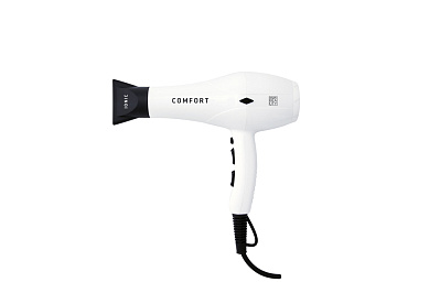 Фен DEWAL BEAUTY Comfort White , 2200 Вт, 1 насадка (Белый)