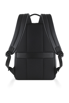 Рюкзак мужской BUGATTI Rico, черный, полиуретан, 32 x 18 x 44 см