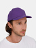 Бейсболка Long Beach, темно-фиолетовая - Фото 7