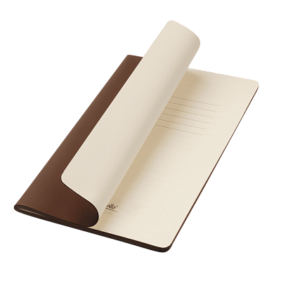 Блокнот Альфа Слим (Alpha slim), коричневый (Коричневый, бежевый)