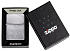 Зажигалка ZIPPO Vintage™ Series 1937, с покрытием Brushed Chrome, серебристая, 38x13x57 мм - Фото 6