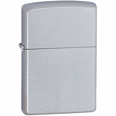 Зажигалка Zippo Classic Satin, серебристая (Серебристый)