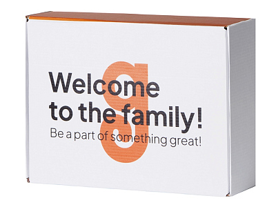 Коробка подарочная Zand, M с УФ- печатью на вылет