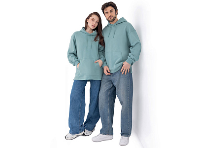 Худи оверсайз Alpha.01 унисекс