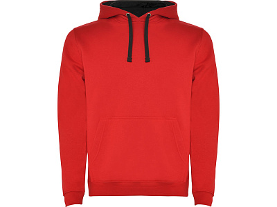 Толстовка с капюшоном Urban детская (Красный/черный)