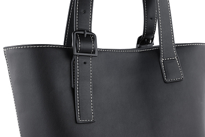 Сумка женская BUGATTI Zita, черная, полиуретан, 34 x 14 x 24,5 см