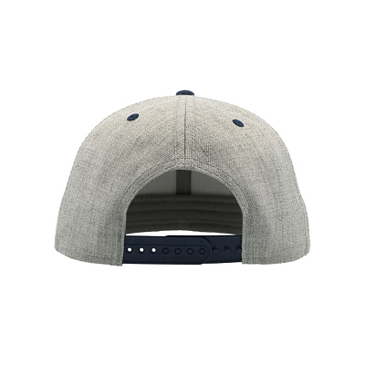 Бейсболка FADER, 6 клиньев, застежка ПВХ