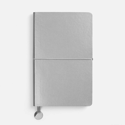 Ежедневник Waltz, недатированный  (Серебристый)