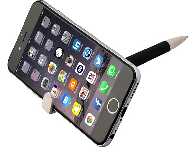 Ручка-подставка шариковая Medan из пшеничной соломы