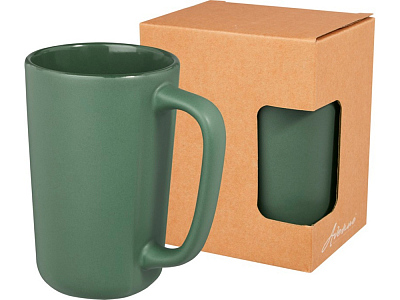 Керамическая кружка 480 мл Perk (Ярко-зелёный)