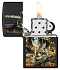 Зажигалка ZIPPO Linda Picken с покрытием Black Matte, латунь/сталь, черная, матовая, 38x13x57 мм - Фото 3