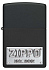 Зажигалка ZIPPO License Plate с покрытием Black Matte, латунь/сталь, черная, 38x13x57 мм - Фото 2