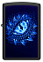 Зажигалка ZIPPO Dragon Eye с покрытием Black Light, латунь/сталь, черная,матовая 38x13x57 мм - Фото 6