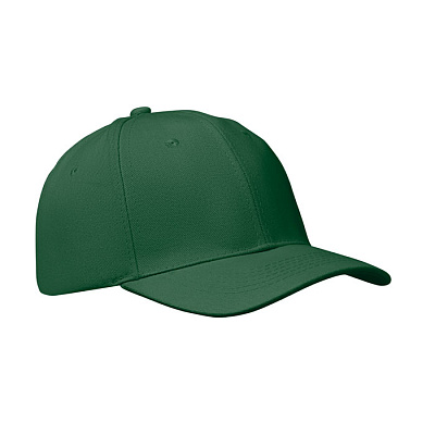 6 panel baseball cap (Темно-зеленый)